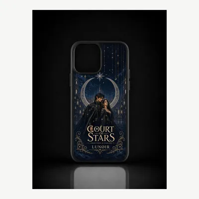 Produktbild von iPhone 12 Pro Max Hülle Handyhülle Schutzhülle Case mit Sternenhof Motiv – LUNØIR ©