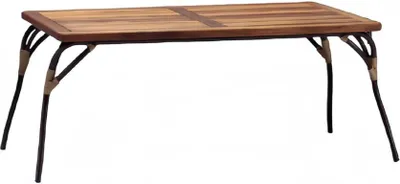 Produktbild von Couchtisch Terrasse Design Tische Möbel Tisch Luxus Beistelltisch Holz Modern