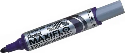 Produktbild von Whiteboardmarker Maxiflo 2,5mm Rundspitze violett Packung mit 12 Stück