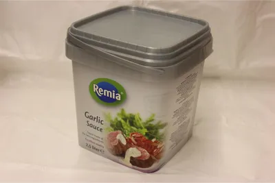 Produktbild von Remia Garlic Sauce 2500ml Eimer (Knoblauch Sauce)