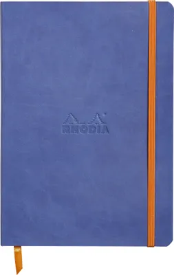 Image de Rhodia 117408C bloc-notes A5 80 feuilles Bleu