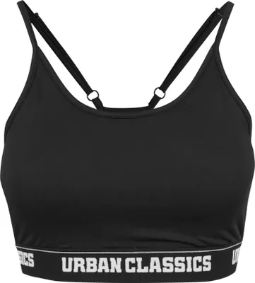 Produktbild von Urban Classics TB1659 | Ladies Sports Bra XS bis XL - Farbe: Black - Größe: M
