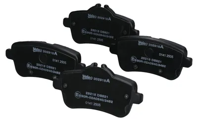 Produktbild von VALEO Bremsbeläge Satz Hinten passend für MERCEDES-BENZ M-Klasse (W166) 302915A