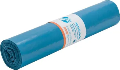 Produktbild von Deiss PREMIUM PLUS Müllsäcke blau, 70 Liter, 575x1000 mm, 25 Säcke
