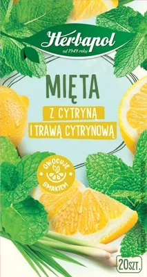 Obrázek produktu pro Herbata ziołowa Miętowo-Cytrusowa 20 torebek