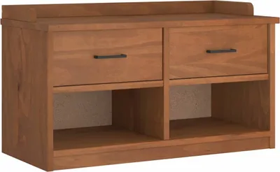 Image de Banc de couloir SANDNES 87x40x50 cm bois de pin massif