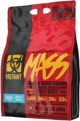Zdjęcie produktu dla Mutant Mass Gainer - 6800 g, ciasteczka i śmietana, ciasteczka i śmietana