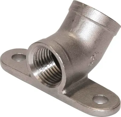 Obrázok produktu pre Nástenný držiak z nehrdzavejúcej ocele, 45 g, 1/2" x 1/2"