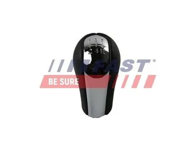 Produktbild von FAST Schaltknauf 5-Gang Schalthebelknauf Chrom Leder 5-Gang für TOYOTA Yaris Schrägheck (P9) AYGO (WNB1, KGB1) AURIS AVENSIS Kombi (T25) COROLLA