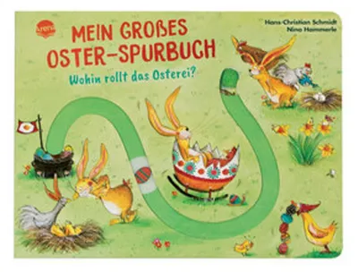 Obrázok produktu pre Mein großes Oster-Spurbuch. Wohin rollt das Osterei?