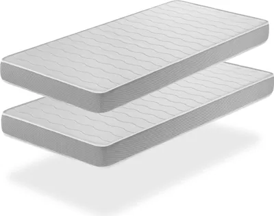 Produktbild von Set mit 2 Schaumstoffmatratzen 70x190x14 cm APOLO DREAMDI