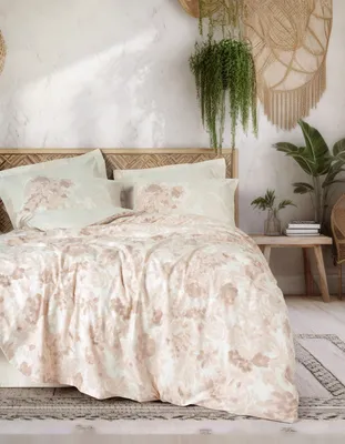 Produktbild von L'Essentiel Linge de Maison, Ranforce Doppel-Bettbezug-Set (DE), Vestige - Beige, 100 % BAUMWOLLE RANFORCE, Beige, 200 x 200 cm