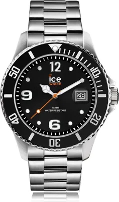 Produktbild von ICE WATCH - Armbanduhr - 016032 - ICE steel - Black silver - Large - 3H