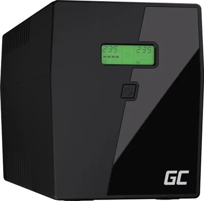 Obrázok produktu pre Green Cell UPS05, Line-Interactive, 2 kVA, 1200 W, Sínus, 220 V, 240 V