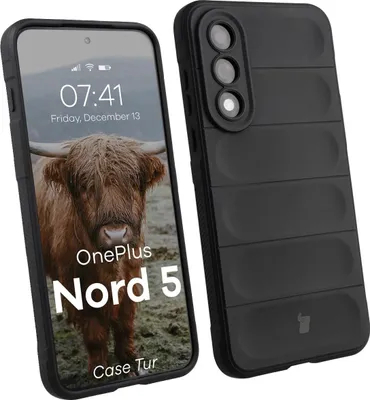 Produktbild von Robuste Handyhülle für OnePlus Nord 5, Bizon Case Tur, Schwarz