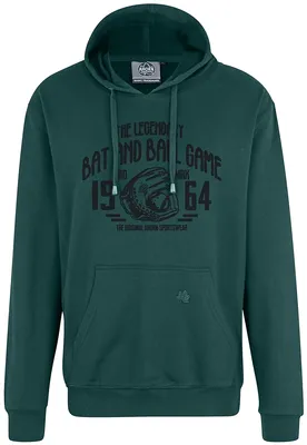 Produktbild von Big Size Kapuzen-Sweatshirt AHORN SPORTSWEAR Legandary Ball Game Bottle Gr. 4XL