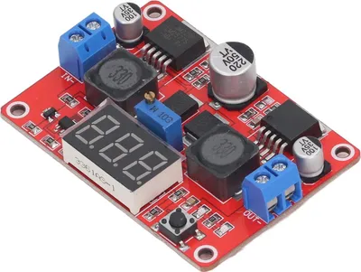 Obrázok produktu pre Boost Buck Modul DC na DC Automatický menič napätia Nastaviteľný napájací zdroj s voltmetrom 3,5V?28V