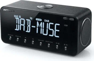 Immagine prodotto di MUSE M-196DBT, radiosveglia con DAB, USB e Bluetooth