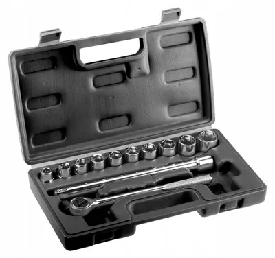 Produktbild von TOP TOOLS 38D231 12-teiliger Steckschlüsselsatz 1/2 Zoll