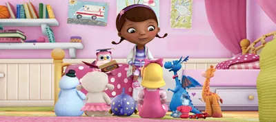 Immagine prodotto di Poster Disney Doc McStuffins Rosa - 600882 - 202 x 90 cm