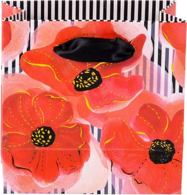 Image de Sac cadeau Goldbuch Poppy 10 x 5 x 10 cm, doré