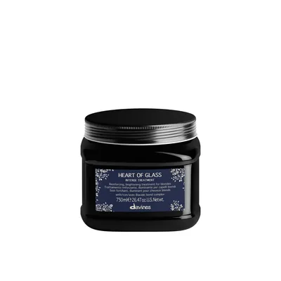 Productafbeelding van Davines Heart Of Glass Intense Treatment: Intensief verzorgend masker voor gekleurd, chemisch behandeld en gebleekt haar, 750 ml