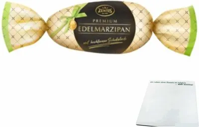 Produktbild von Zentis Premium Edelmarzipan mit knackiger Schokolade (100g Packung) + usy Block