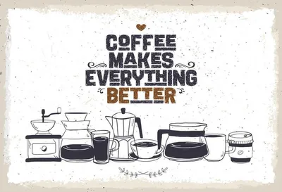 Produktbild von vianmo Holzschild 20x30 cm Kaffee Coffee everything better