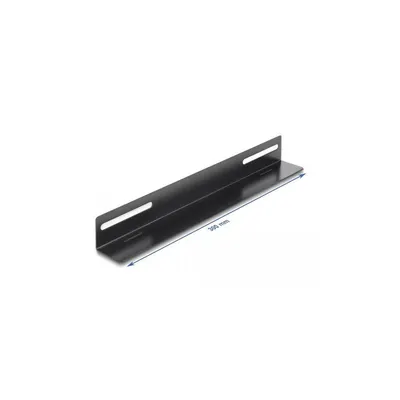 Produktbild von 19" Tragschiene für Netzwerkschrank 300 x 40 mm (schwarz, 2 Stück)