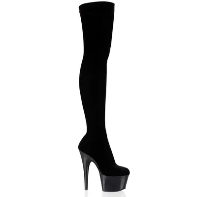 Produktbild von ADORE-3002 Damen Boots von Pleaser, Schwarz EU 38, US 8