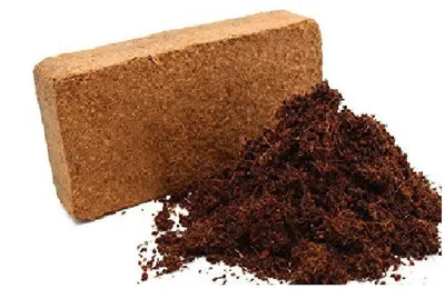 Produktbild von Palmenerde, Anzuchterde Quellerde Kokosziegel, Pflanzerde, ergibt ca. 60 L