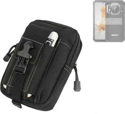 Produktbild von K-S-Trade Gürtel Tasche kompatibel mit Oukitel WP21 Gürteltasche Holster Schutz Hülle Handy Hülle Smartphone outdoor Handy-Hülle schwarz