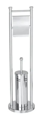 Produktbild von Stand WC-Garnitur Matino Edelstahl rostfrei
