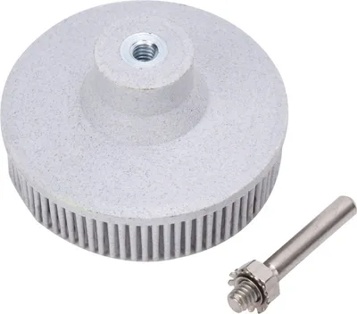 Image de Disque en soie, brosse à polir en soie, brosse à disque en soie, brosse à polir, brosse émeri