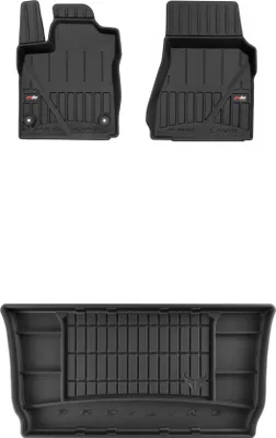 Produktbild von FROGUM Gummimatten Auto Fußmatten + Kofferraummatte für Smart Fortwo III 2014-20