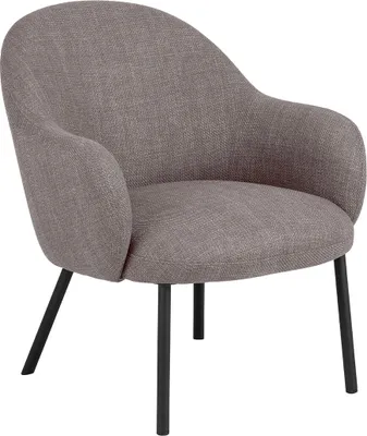Produktbild von Actona Spencer, Gepolsterter Sitz, Stoff, Graubraun, Gepolsterte Rückenlehne, Stoff, Graubraun