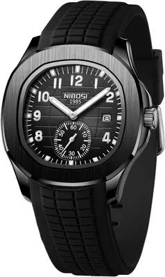 Produktbild von Herren Uhr Analog Quarz Armbanduhr Wasserdicht 3ATM mit Datum Edelstahl Business Casual Herrenuhr Geschenk für Männer