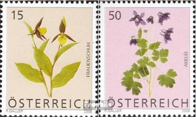 Produktbild von Briefmarken Österreich 2008 Mi 2696,2759 (kompl.Ausg.) gestempelt Blumen