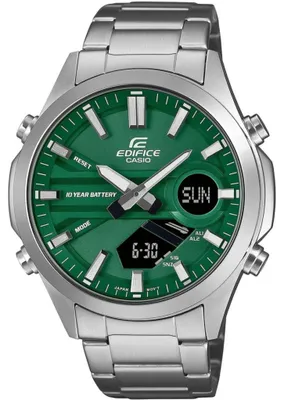 Produktbild von Casio EFV-C120D-3AEF Edifice Herrenuhr Chronograph Stahl/Grün