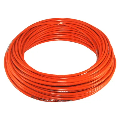 Produktbild von Bremszughülle bowdenzug bremszug hüllen orange teflon 5mm länge 3m kabelgehäuse fahrrad