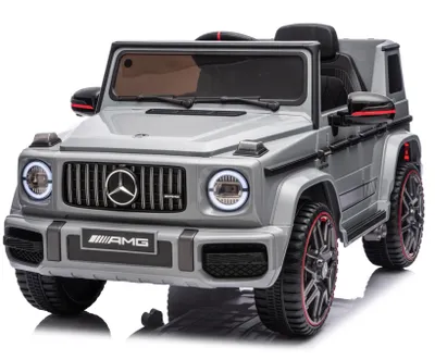 Produktbild von Mercedes G63 AMG Cabrio Kinder-Elektroauto 12V Grau