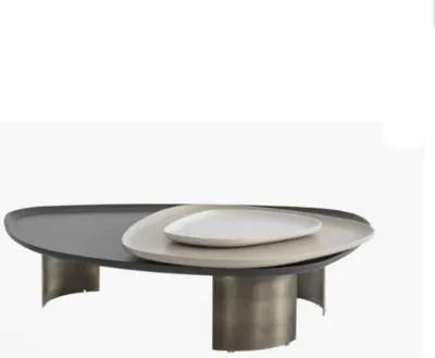 Produktbild von Design Wohnzimmertisch Tische Couchtisch Kaffeetisch Tisch Möbel 130x100