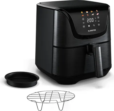 Zdjęcie produktu dla KlarsteinFrytownica na gorące powietrze AeroVital Deluxe, 1700 W, 8 funkcji, z akcesoriami, 200°C, timer