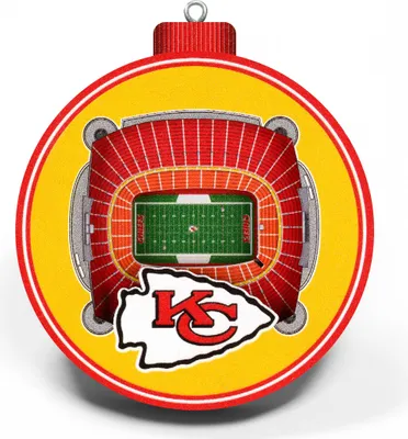 Produktbild von NFL Kansas City Chiefs Baumschmuck 3-D Stadion Anhänger Ornament Weihnachtsbaum