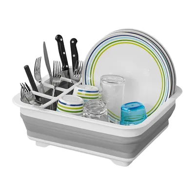 Productafbeelding van 370301 Opvouwbare afwasrek, 36,5 x 31,5 x 13 cm