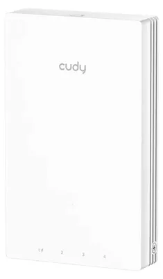 Zdjęcie produktu dla Cudy AP3000E Wall, 2,4 GHz, 5 GHz, 2976 Mbit/s, WPA, WPA2, WPA3, 10,100,1000 Mbit/s