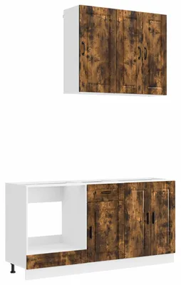Produktbild von Kücheneinheit PORTO 5 pcs Geräucherte Eiche Holzwerkstoff