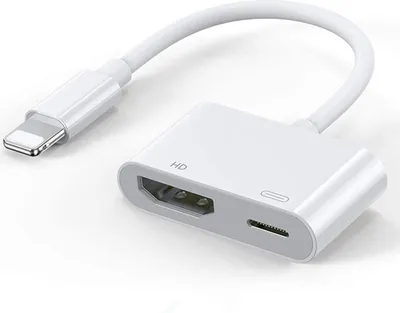 Immagine prodotto di Adattatore da Lightning a HDMI 5 V, 1 A - bianco