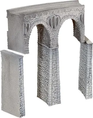 Produktbild von NOCH Bruchsteinviadukt, HO (1:87), Grau