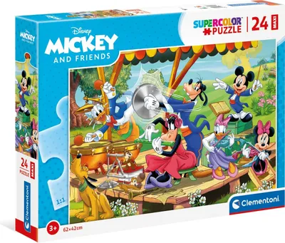 Produktbild von CLEMENTONI Puzzle Micky Maus und Freunde MAXI 24 Teile